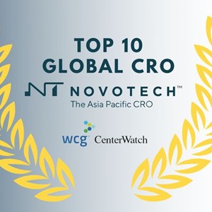 Novotech Recognized as Top 10 CRO in CenterWatch Site Relationship Benchmarking Report