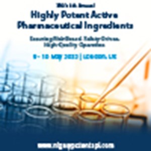 Key Sessions during the Highly Potent Active Pharmaceutical Conference Released