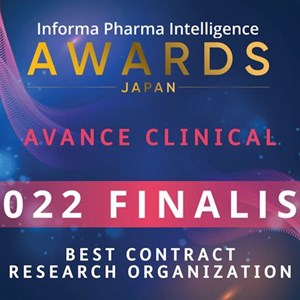 Avance Clinical Finalist for Informa Pharma Intelligence Awards 2022 - Best Contract Research Organization in APAC