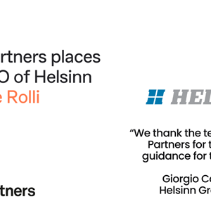 Coulter Partners places Group COO at Helsinn supporting expansion in senior leadership team