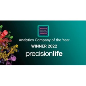 PrecisionLife Wins Analytics Company of the Year at British Data Awards