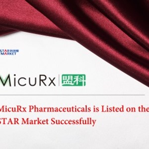 Scarce Enterprise MicuRx Pharmaceuticals is Listed on the STAR Market Successfully
