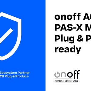 Körber Partner Program "PAS-X MSI Plug & Produce": The onoff AG receives the "Ready" certification