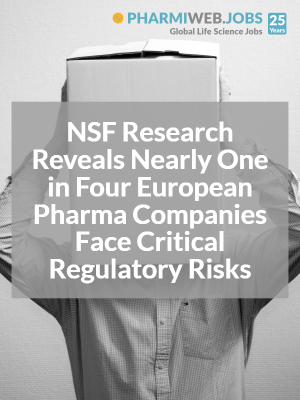 NSF Research Reveals Nearly One in Four European Pharma Companies Face Critical Regulatory Risks
