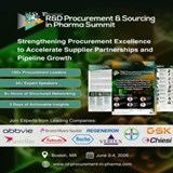 10th R and D Procurement and Sourcing in Pharma Summit