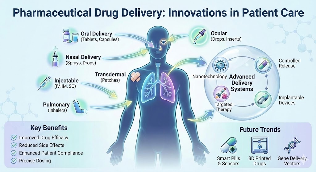 Global Pharmaceutical Drug Delivery Market Expected to Reach USD 3.405 Trillion by 2035