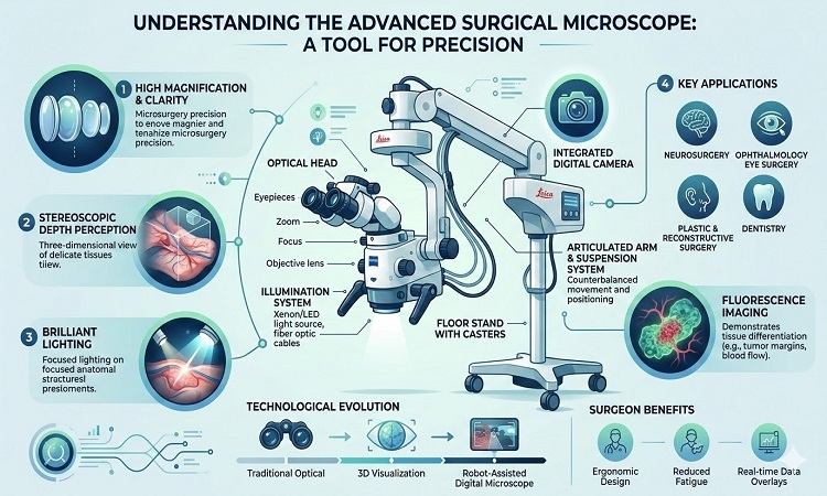Global Surgical Microscope Market Analysis: Navigating Growth, Precision, and Technological Shifts