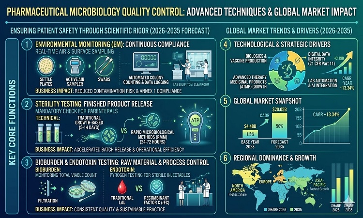 Investors Eye Pharmaceutical Microbiology QC as Global Demand for Drug Safety Soars