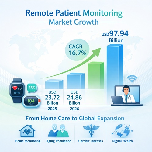 Remote Patient Monitoring Market Set to Surge as Home-Based Healthcare Gains Momentum