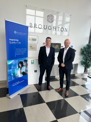 Broughton welcomes Jonathan Hinder MP to Oak Tree House