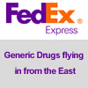 Generic Drugs flying in from the East
