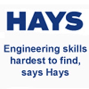 Engineering skills hardest to find, says Hays