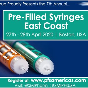 Conference Chair from AstraZeneca invites you to attend Pre-filled Syringes East Coast 2020