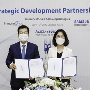 Samsung Biologics and ImmuneOncia sign multi-product development and manufacturing agreement
