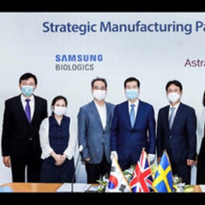 Samsung Biologics and AstraZeneca forge strategic manufacturing partnership for global supply