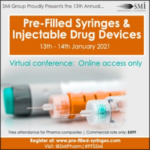 Pre-filled Syringes and Injectable Devices Conference 2021 goes virtual 